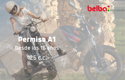Permiso de moto en Castellón, carnet A1